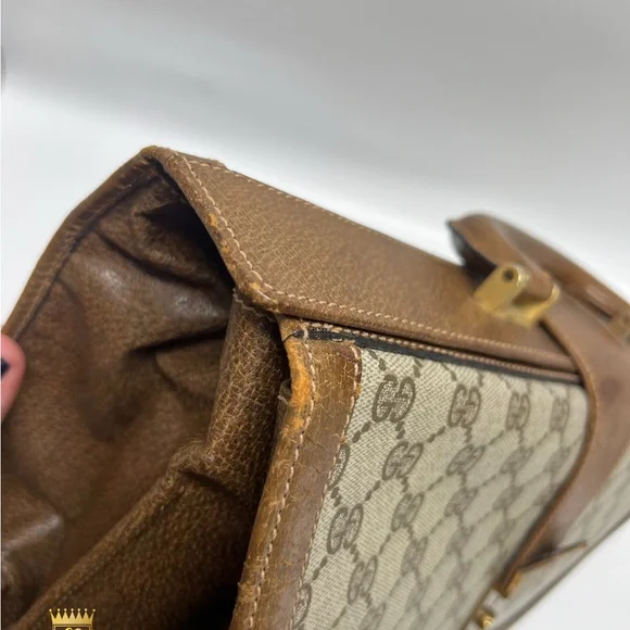 Rare Gucci Vintage Document Bag - Picture 9 of 15